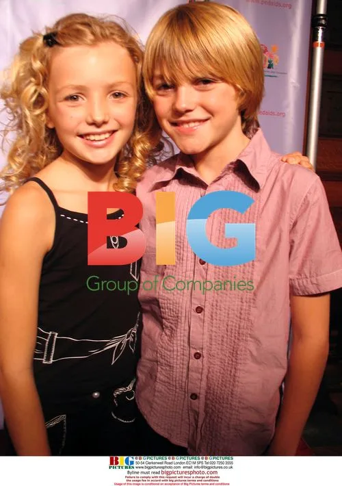 Twin child actors Peyton and Spencer List at Kids for Kids Carnival