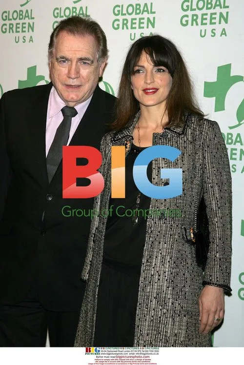Brian Cox and wife at Global Green gala