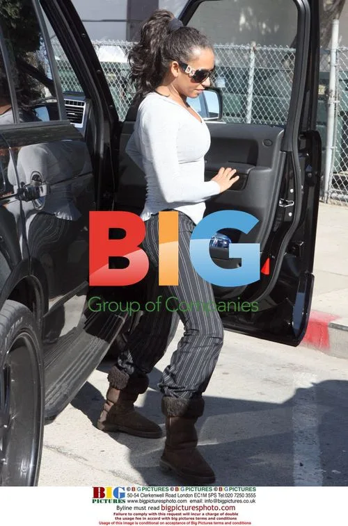 Mel B and Stephen Belafonte Out in Hollywood