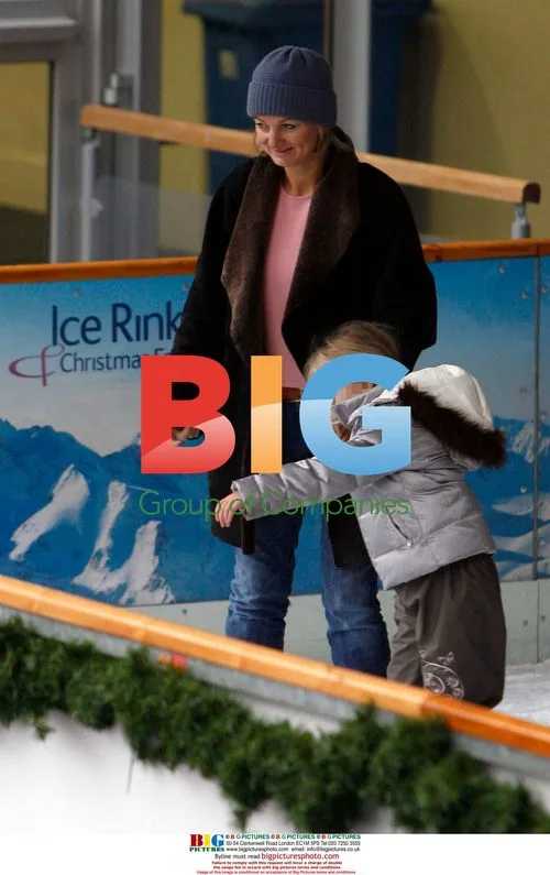 Alice Beer takes family to ice rink