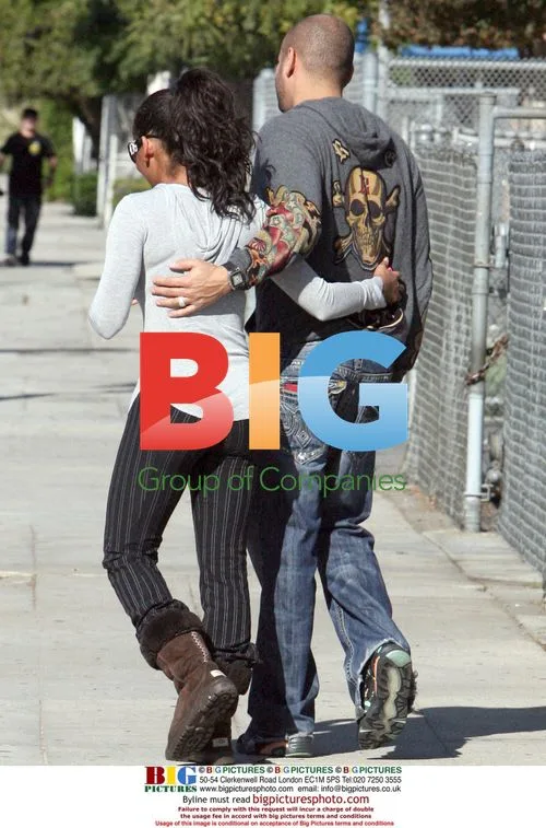 Mel B and Stephen Belafonte Take a Walk