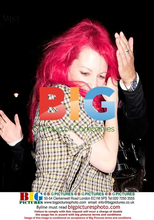 Jane Goldman Leaves Nobu Dinner with Jonathon Ross