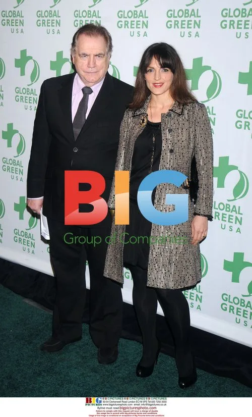Brian Cox and wife Nicole Ansari at sustainable design awards