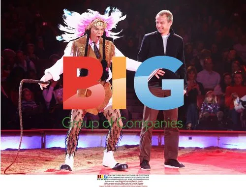Jurgen Klinsmann Plays Stooge at Munich Circus
