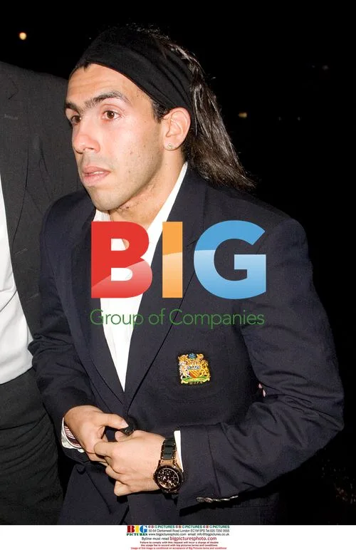 Man U footballers at Christmas party