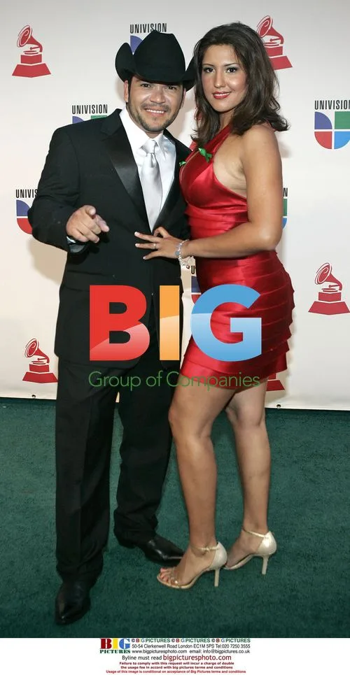 Michael Salgado and guest at Latin Grammys