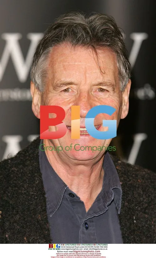 Michael Palin signs book at Waterstones