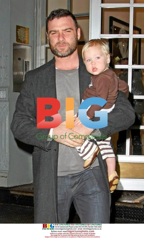 Liev Schreiber steps out with sons