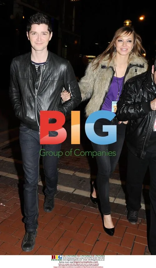 Danny O'Donoghue and Irma Mali at Childline Fundraiser