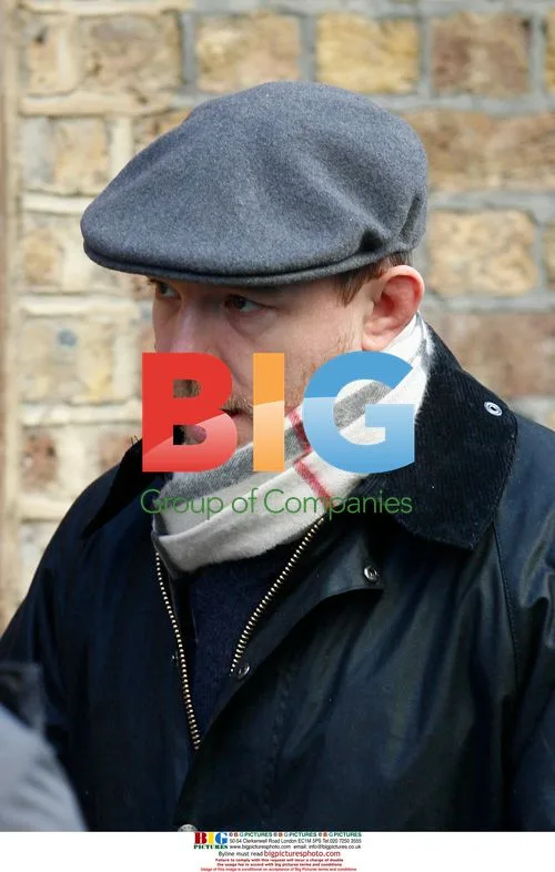 Guy Ritchie on movie set after divorce