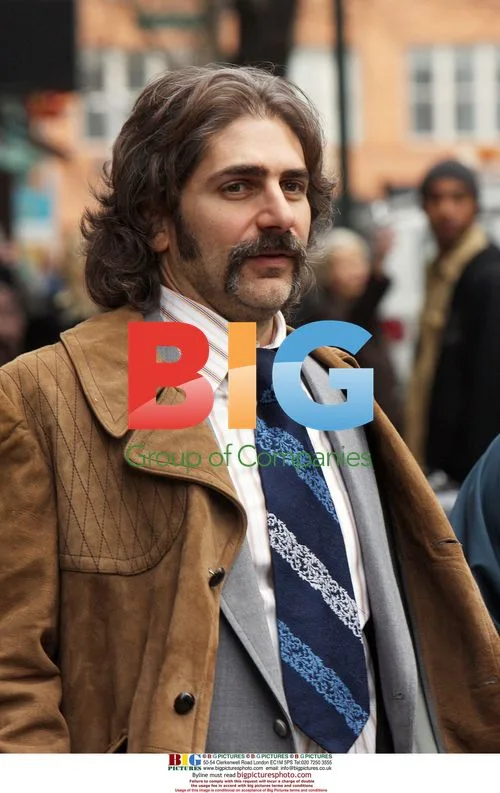 Michael Imperioli on set of 'Life on Mars'