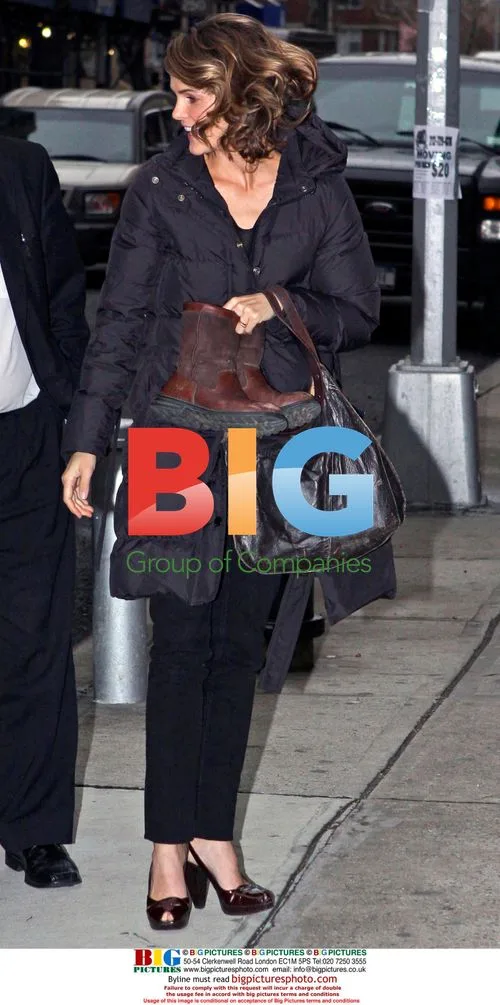 Keri Russell arrives at Martha Stewart studio
