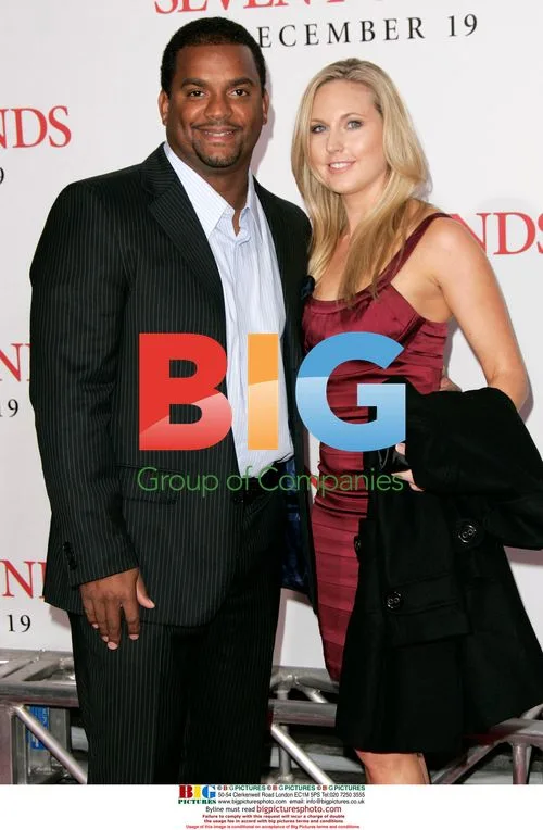 Alfonso Ribeiro & Amanda at 'Seven Pounds' LA Premiere