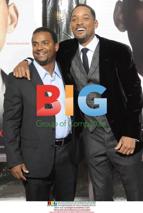 Alfonso Ribeiro & Will Smith at 'Seven Pounds' Premiere