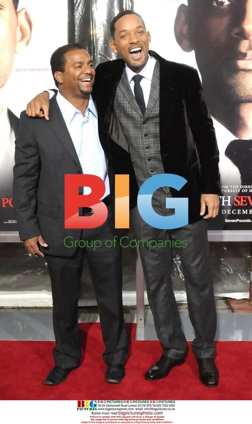 ALFONSO RIBEIRO and WILL SMITH at 'Seven Pounds' Premiere