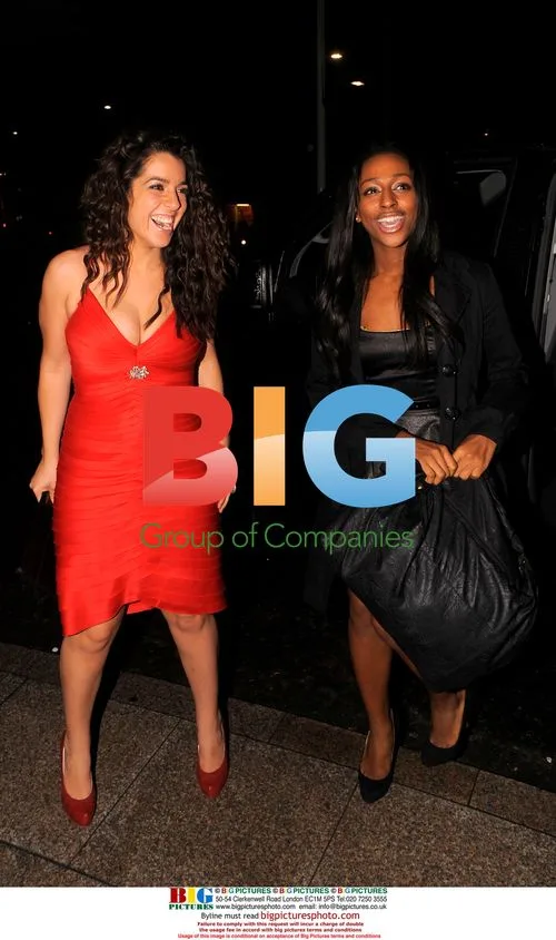 Ruth Lorenzo and Alexandra at X Factor Party