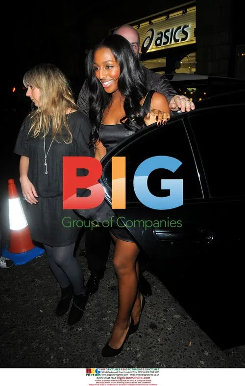 Alexandra at X Factor Party in London