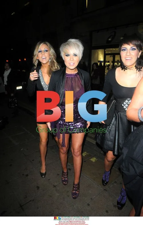 Bad Lashes at X Factor Party in London