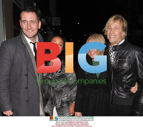 Will Mellor and Rick Parfitt Jr at X Factor Party