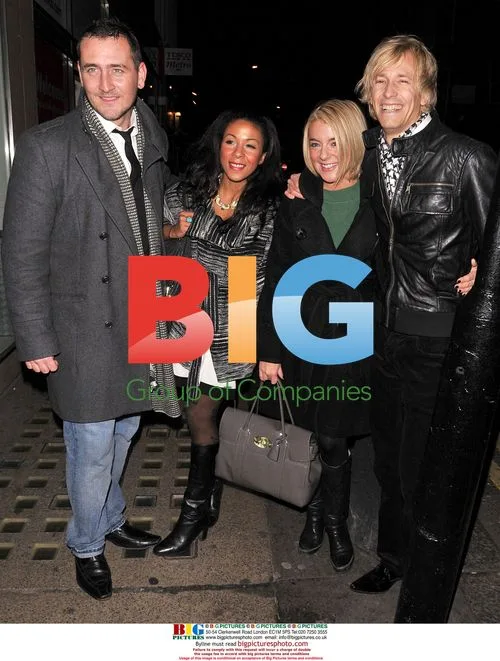 Will Mellor, Rick Parfitt Jr at X Factor Party