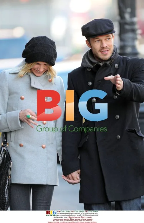 Cameron Diaz and Paul Sculfor in NYC