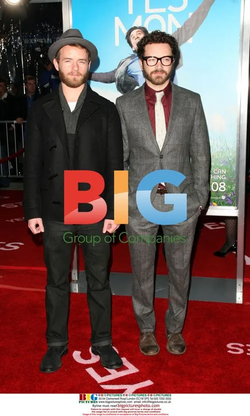 Chris and Danny Masterson at "Yes Man" Premiere