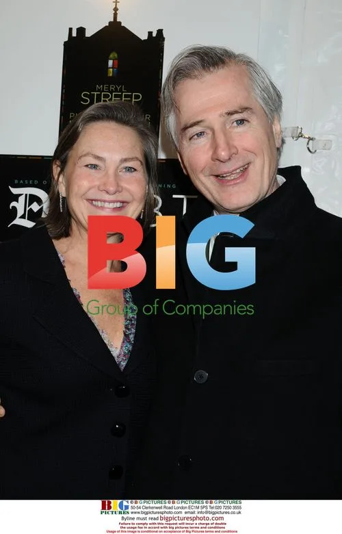 Cherry Jones and John Patrick Shanley at 'Doubt' Premiere
