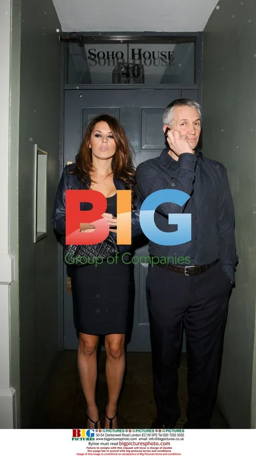 Gary Lineker and Danielle Bux at Soho House