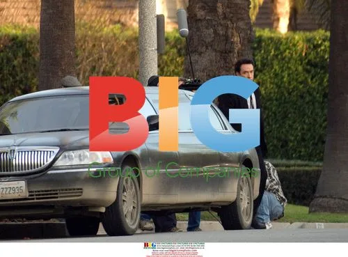 John Cusack on the set of 2012