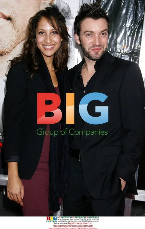 Christel Khalil and Stephen Hensley at "Seven Pounds" Premiere