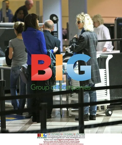 Kim Basinger and daughter at LAX