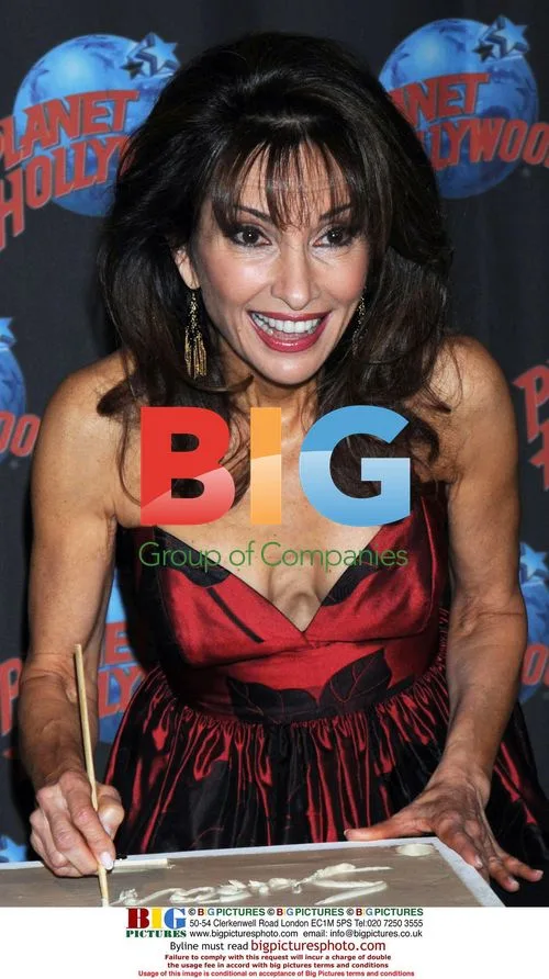 Susan Lucci Leaves Hand Prints