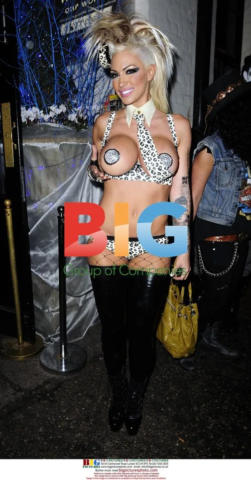 Jodie Marsh Partying at Sugar Hut