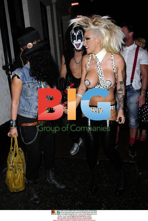 Jodie Marsh Partying at Sugar Hut