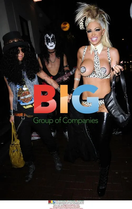 Jodie Marsh Parties at Sugar Hut