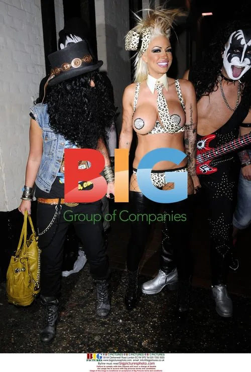 Jodie Marsh Partying at Sugar Hut