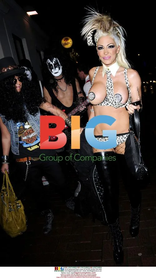 Jodie Marsh Partying at Sugar Hut