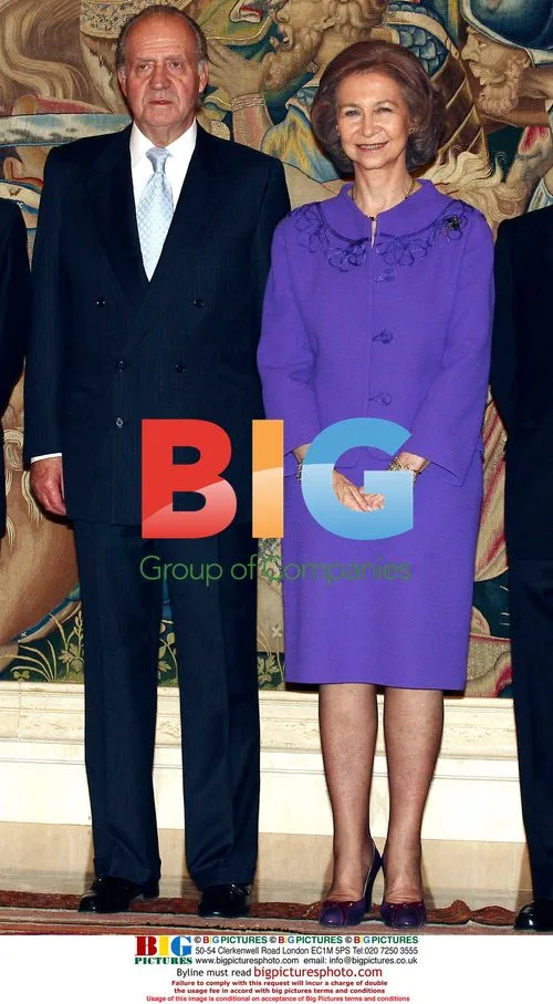 King and Queen of Spain Meet 'National Patrimonium'