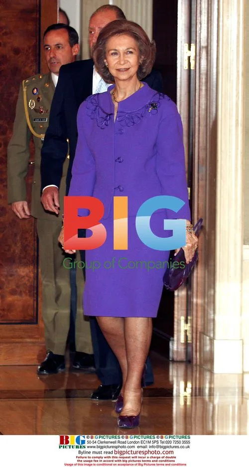 King Juan Carlos and Queen Sofia Meeting