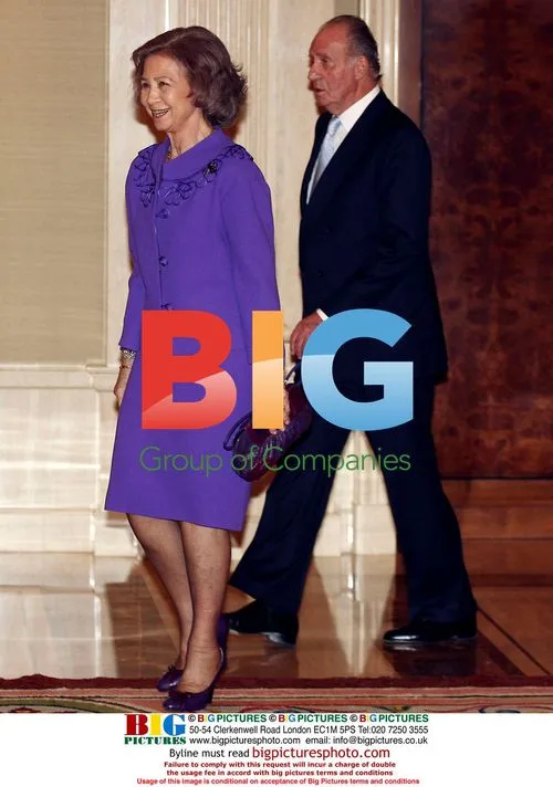 King Juan Carlos and Queen Sofia of Spain