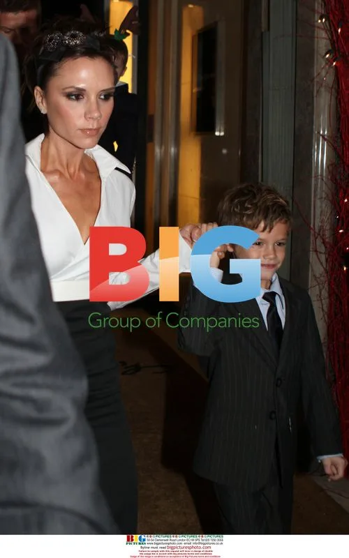 Beckham Family Leaves Claridge's