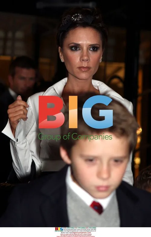 The Beckham Family Leaves Claridges
