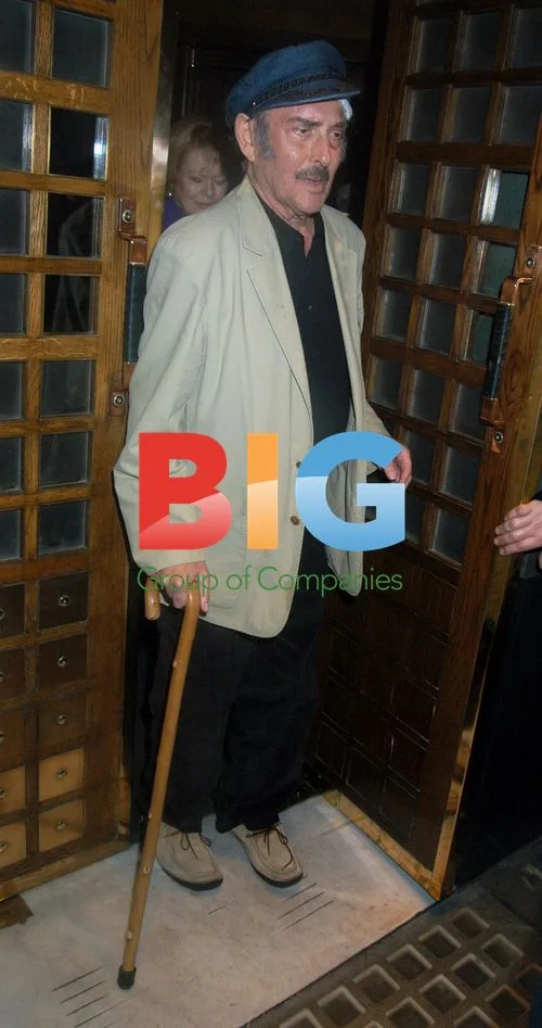 Harold Pinter at the Ivy, London
