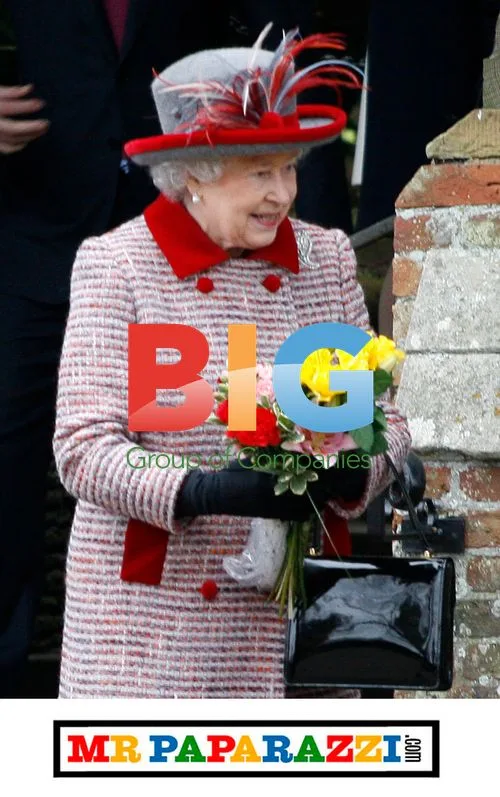 Queen Elizabeth at Sandringham Christmas service