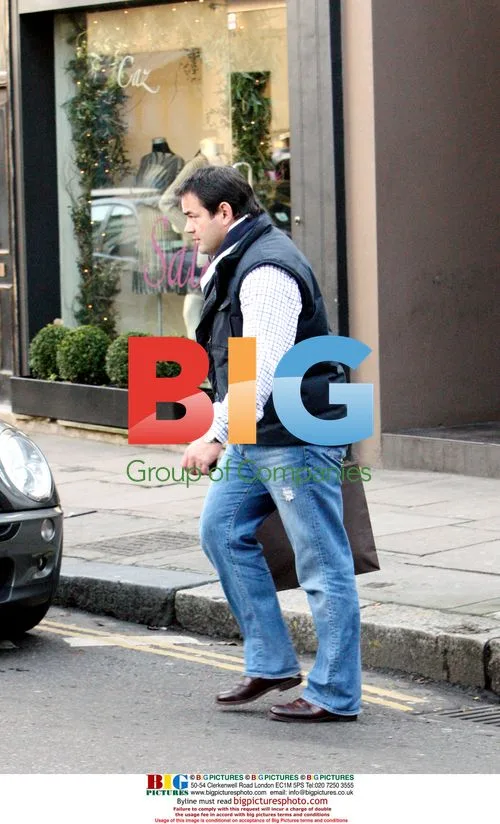 England Rugby Player Will Carling Shopping in London
