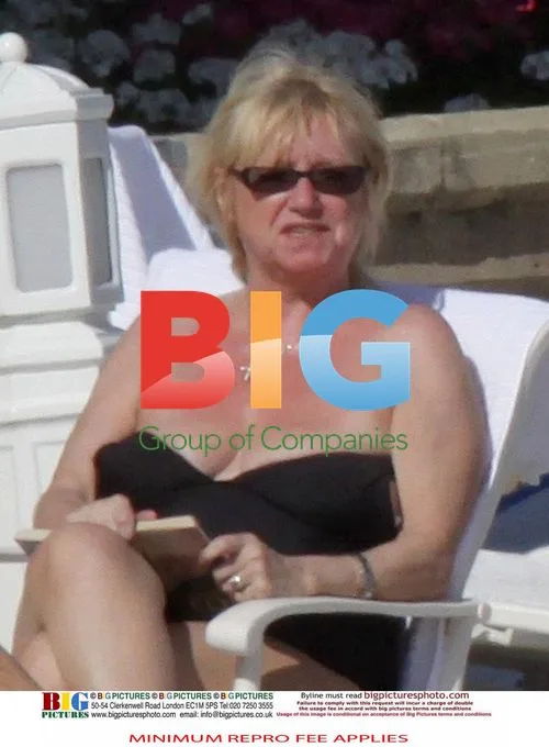 Richard Madeley and Judy Finnigan at the Beach