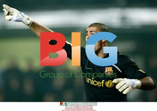 Victor Valdes of Barcelona