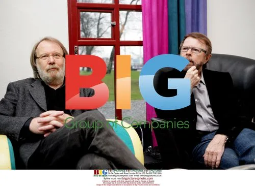 ABBA members Andersson and Ulvaeus in 2008