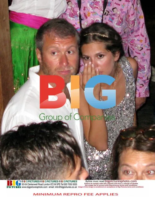 Roman Abramovich and Dasha Zhukova at Gagosian Beach Party