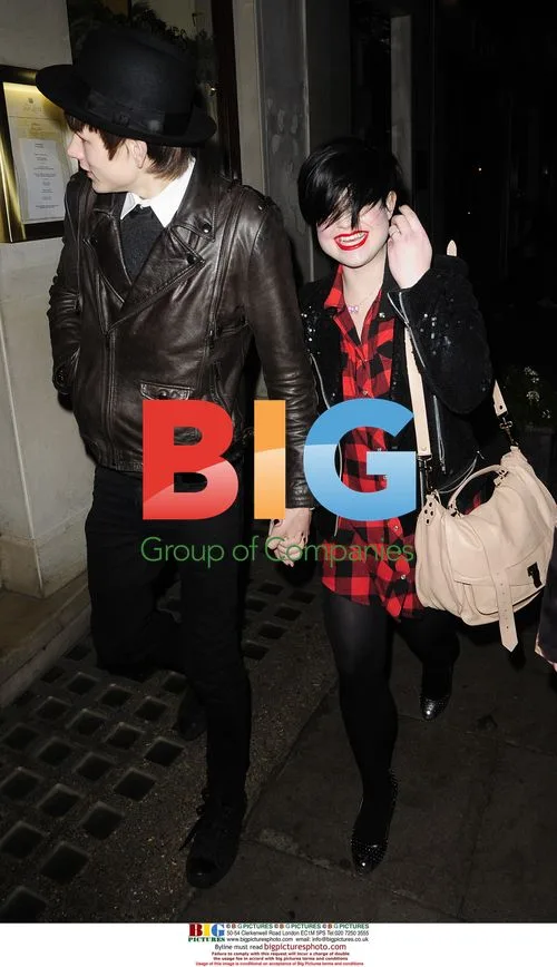 Kelly Osbourne and boyfriend Luke Worrell